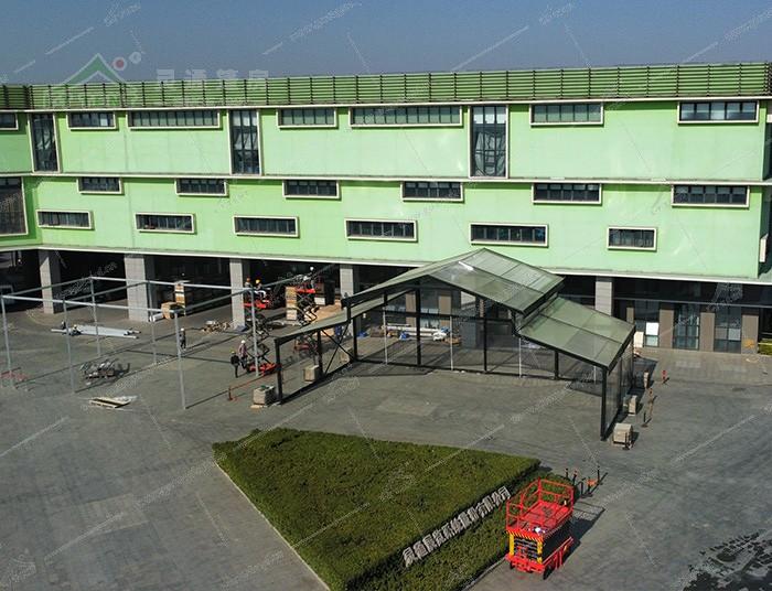 铝合金型材中庭篷房